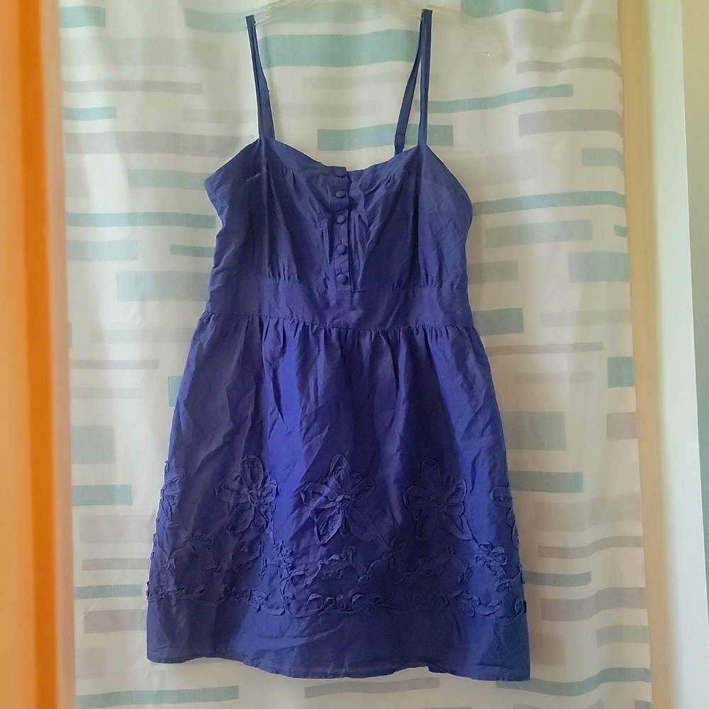 EUC Forever 21 LG dress cornflower blue. Worn 1 time